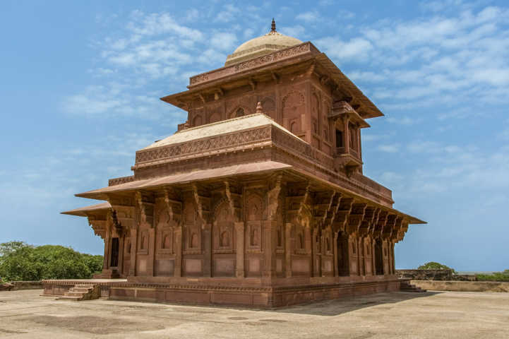 22 - India - Fatehpur Sikri - palacio Birbal
